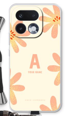Peach Blossom Monogram