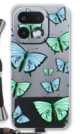 Blue & Green Butterflies