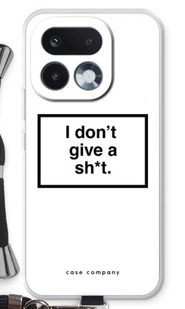 Don't give a shit