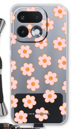 Pink Smiley Flower
