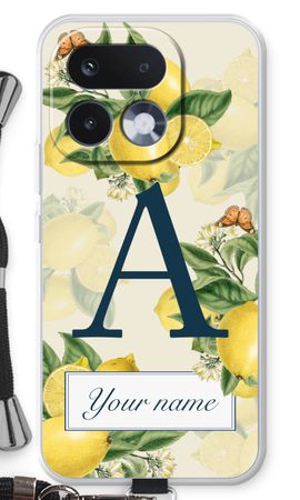 Monogram Lemons, Oranges of Peaches