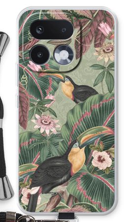Tropical jungle toucan