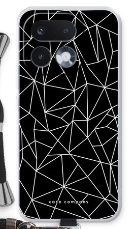 Geometric lines white