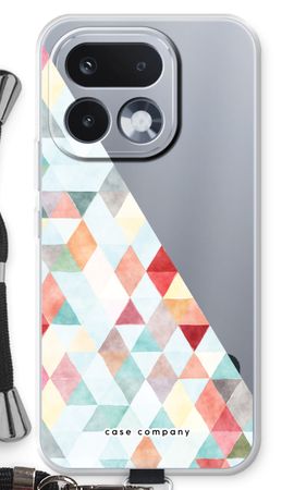 Coloured triangles pastel