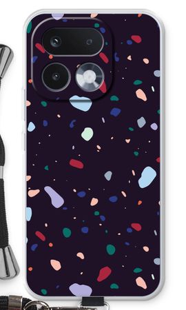 Dark Rounded Terrazzo