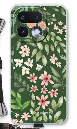 Botanical green sweet flower heaven