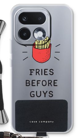 Fries before guys