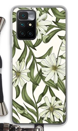 White flower pattern