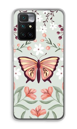 Butterfly in a floral world
