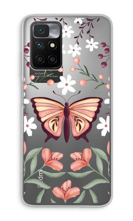 Butterfly in a floral world