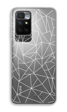 Geometric lines white