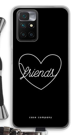 Friends heart black