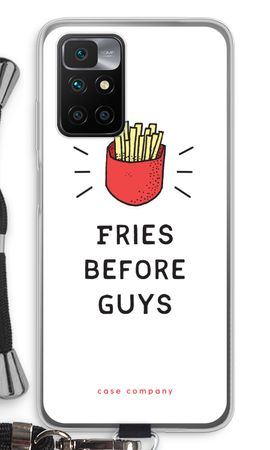 Fries before guys