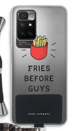 Fries before guys