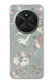 Japanse kraanvogels bloeien