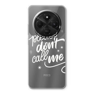 Don't call