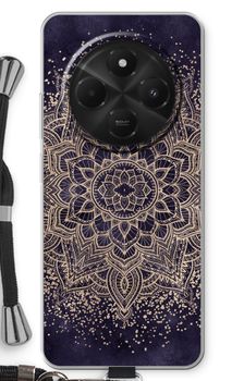 Goldenes Boho-Mandala