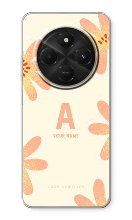 Peach Blossom Monogram