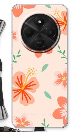 Tropical Pink Flowers