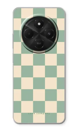 Checkered Mint, Xiaomi Redmi 14C 5G weiche Hülle