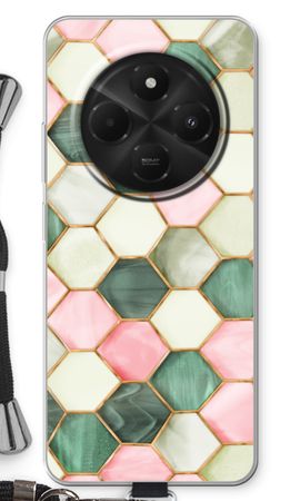 Hexagons in stained glass