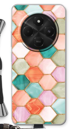 Hexagons in stained glass