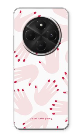 Hands pink