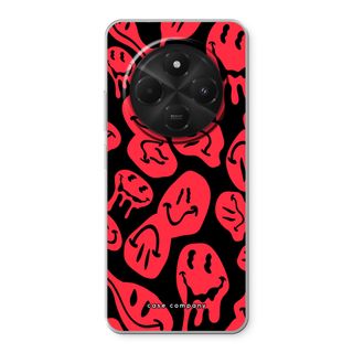 Smeltende Smiley - Rood