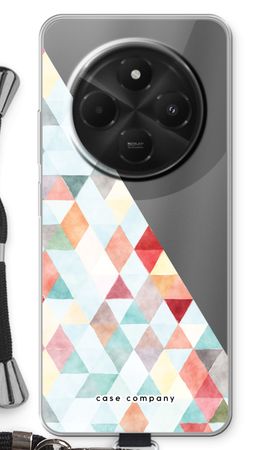 Coloured triangles pastel