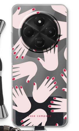 Hands pink