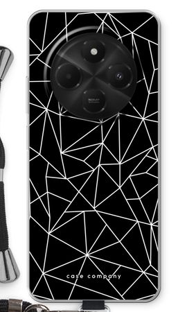 Geometric lines white