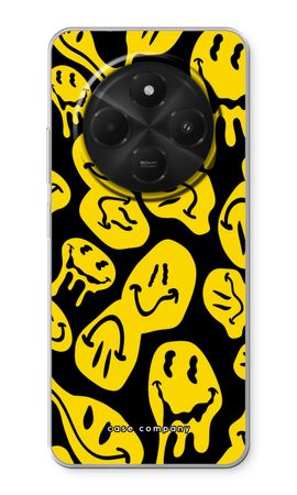 Melting smiley - Yellow