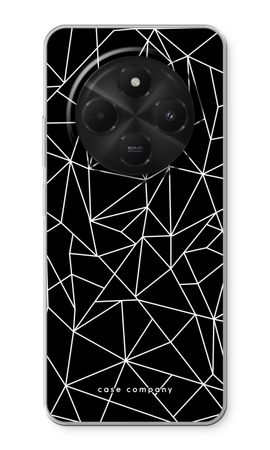 Geometric lines white