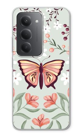 Farfalla in un mondo floreale