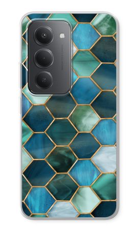 Hexagons in stained glass