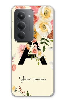 Flirty Flowers Monogram