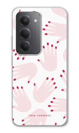 Hands pink