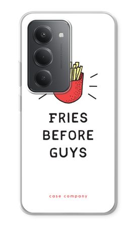 Fries before guys