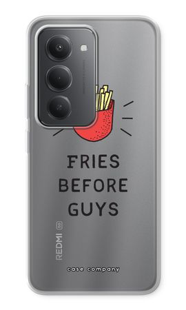 Fries before guys
