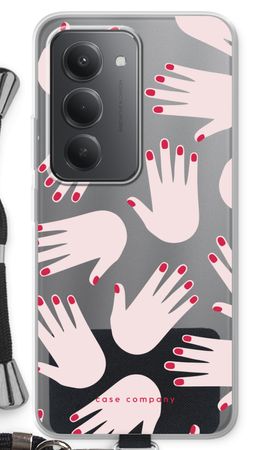 Hands pink