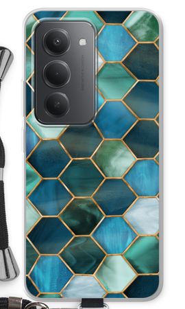 Hexagons in stained glass