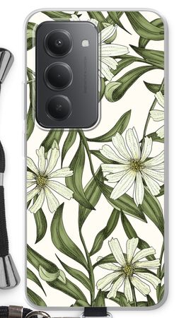 White flower pattern