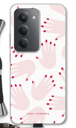 Hands pink