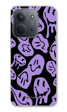 Melting Smiley - Purple