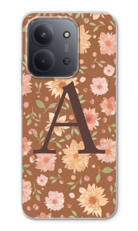 Rustika blommor i akvarellteknik