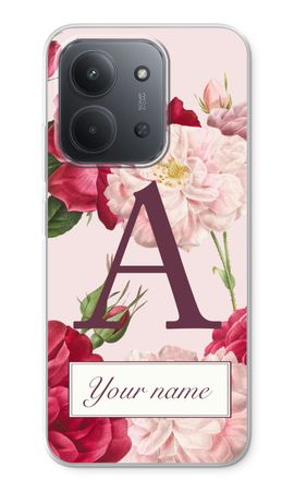 Vårblommor rosa rosor