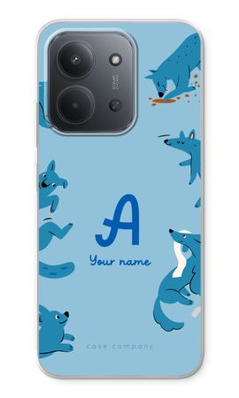 Playful Dogs Monogram