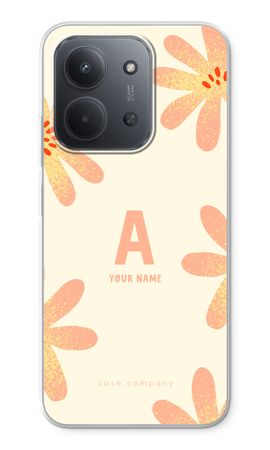 Peach Blossom Monogram