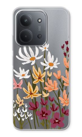 Painted wildflowers