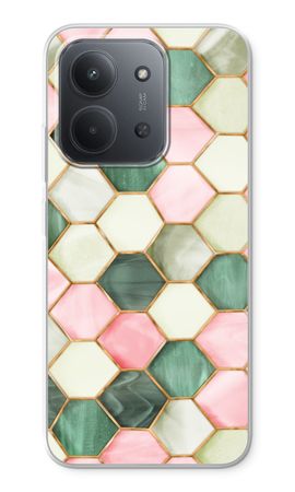 Hexagons in stained glass